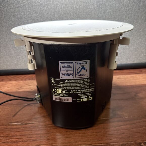 QSC AD-C6T AcousticDesign Built-in Ceiling Loud Speaker 16 OHMS - Picture 1 of 6